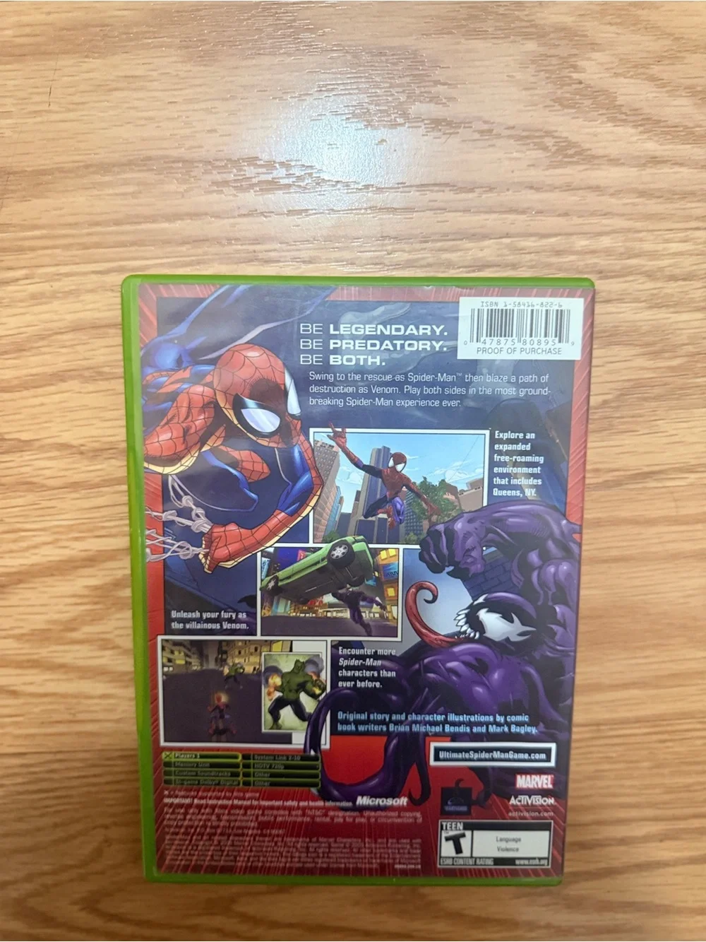 Ultimate Spider-Man (Red) - Xbox Game by Activision